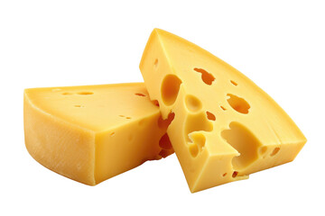 Cheese isolated transparent background