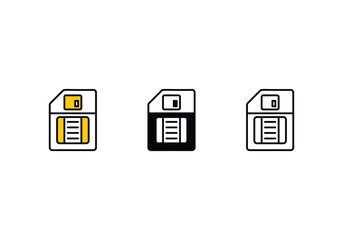 glyph and line,color line  yellow,icon computer hardware