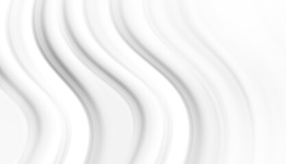 white cloth background abstract with soft waves