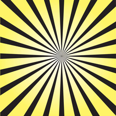 Obraz premium Vintage abstract template with sunrays on light background. Sunlight abstract background. Starburst wallpaper. Retro bright backdrop.