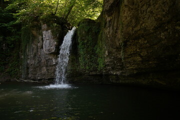 Waterfall in Switserland