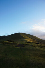 Welsh hills in the late afternoon