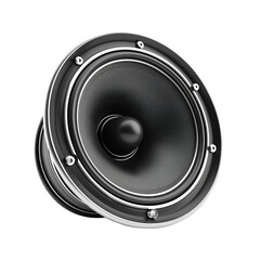 A Classic Woofer Speaker - PNG Cutout in a Transparent Backdrop
