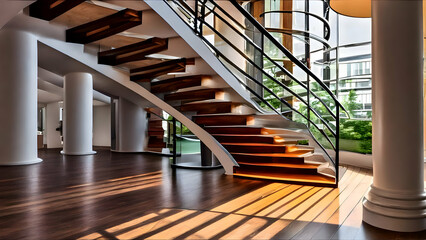 Stairway,stairway to heaven, stairs, interior design, ladder, building, villa 