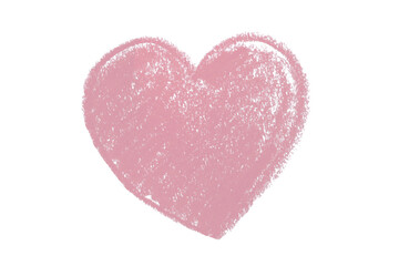 pink pencil strokes isolated on transparent background