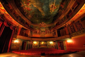 Obraz premium old central library