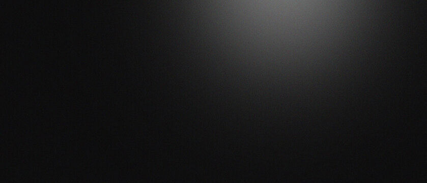 white illuminated wave on black, grainy color gradient background, noise texture effect, copy space	