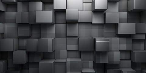 Abstract Gray Squares design background