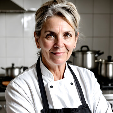 smiling chef