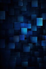 Abstract Indigo Squares design background