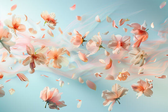 Frischer Bl&uuml;tenduft verteilt sich in der Luft