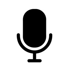 microphone icon illustration