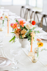 wedding table setting