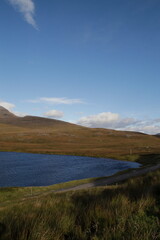 Loch assynt, scottish highlands