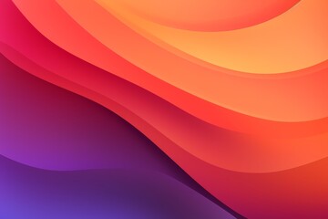Orange to Purple to Red abstract fluid gradient design, curved wave in motion background for banner, wallpaper, poster, template, flier and cover