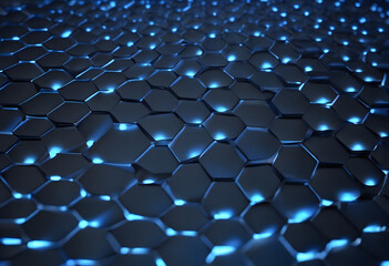 Naklejka premium blue abstract background