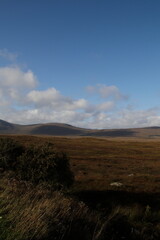 Glencoe on the trail to the Lost Valley,scottish highlands