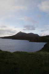 Ardvreck Castle Loch Assynt, Scottish Highlands