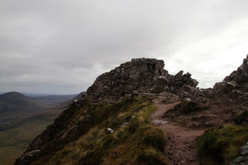 Stac Pollaidh, the Assynt Scottish Highlands