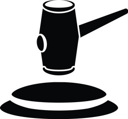 Auction, auction hammer, bid icon 1