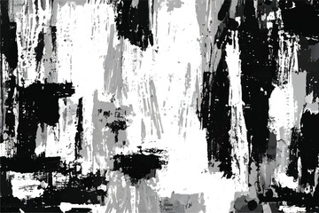 Vector brush stroke texture. Distressed uneven grunge background. Abstract distressed vector illustration. Overlay over any design to create interesting effect. Black isolated on white. EPS10. Grunge.