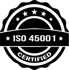 ISO certified label stamp, International Organization for Standardization