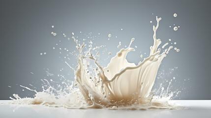 milk advertising illustration