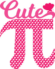Cute pi T-shirt, Happy Pi Day, 3.14159 Shirt, Teacher Pi Day, March 14 shirt, I Love Math, Math T-shirt, Funny Pi Day, Cut File For Cricut And Silhouette