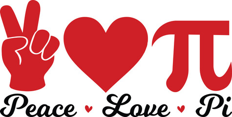 Peace love pi T-shirt, Happy Pi Day, 3.14159 Shirt, Teacher Pi Day, March 14 shirt, I Love Math, Math T-shirt, Funny Pi Day, Cut File For Cricut And Silhouette