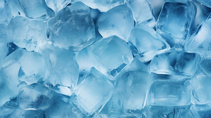 Ice background for design, ice texture, generative AI