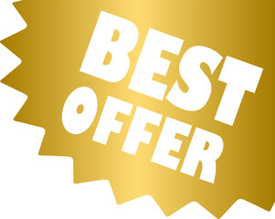 Best offer corner starburst sticker