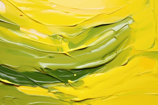 Abstract olive oil paint brushstrokes texture pattern contemporary painting wallpaper background