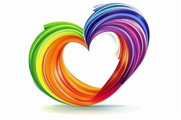 LGBTQ Pride vermilion. Rainbow vector illustration program colorful mutiny diversity Flag. Gradient motley colored genderqueer LGBT rights parade festival pattern diverse gender illustration