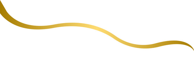 White and gold curved gradient border header and footer