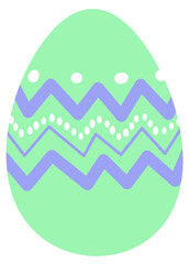 Colorful Easter Egg