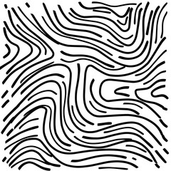 Abstract squiggle line 