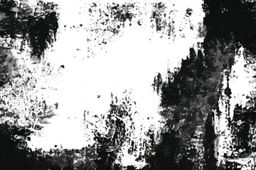 Black and white Grunge texture. Grunge urban texture vector. Distressed overlay texture. Grunge background. Abstract textured effect. Vector Illustration. EPS10. Black Grunge background.