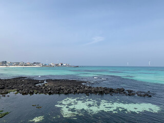 에메랄드 바다 하늘