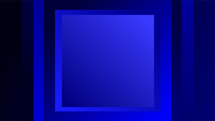 Multiple stack of blue gradient squares copy space presentation background