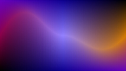 Double skewed color light dark blue and purple with orange and pink rays gradient presentation template background