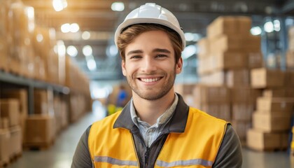 worker in warehouse