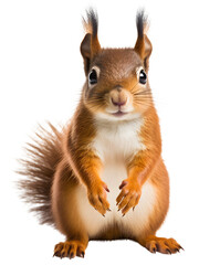 Obraz premium cute little squirrel PNG 