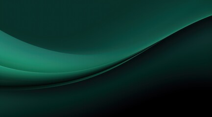 JapaneseInspired Deep Green Gradient Background for a Serene Look