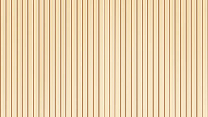 Solid wooden battens wall pattern background with natural color finishing