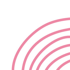 Pink Abstract Wavy Lines Vector Design 