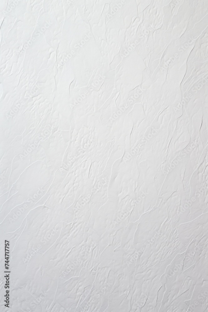 Poster A simple white wall with a clock hanging on it. Perfect for illustrating concepts of time management and minimalism
