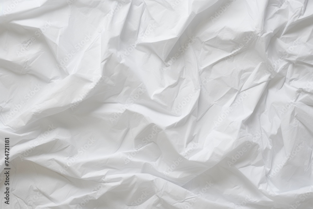Poster a detailed close-up of a white sheet of paper. suitable for various projects and designs