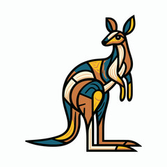 kangaroo cartoon character