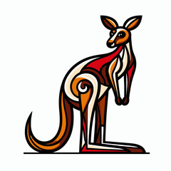 kangaroo cartoon character