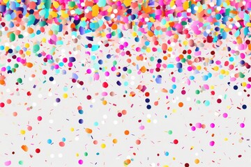 Confetti falling from the sky, perfect for celebrations and events